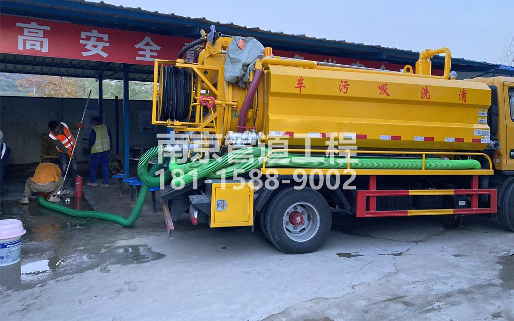 267嘉兴中建工地抽粪